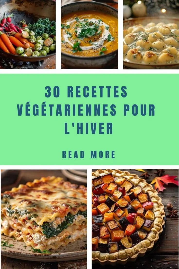 30 délicieuses recettes végétariennes pour l'hiver