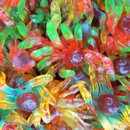 Bonbon Pieuvre pour Halloween - douceurs colorées de Génération Souvenirs