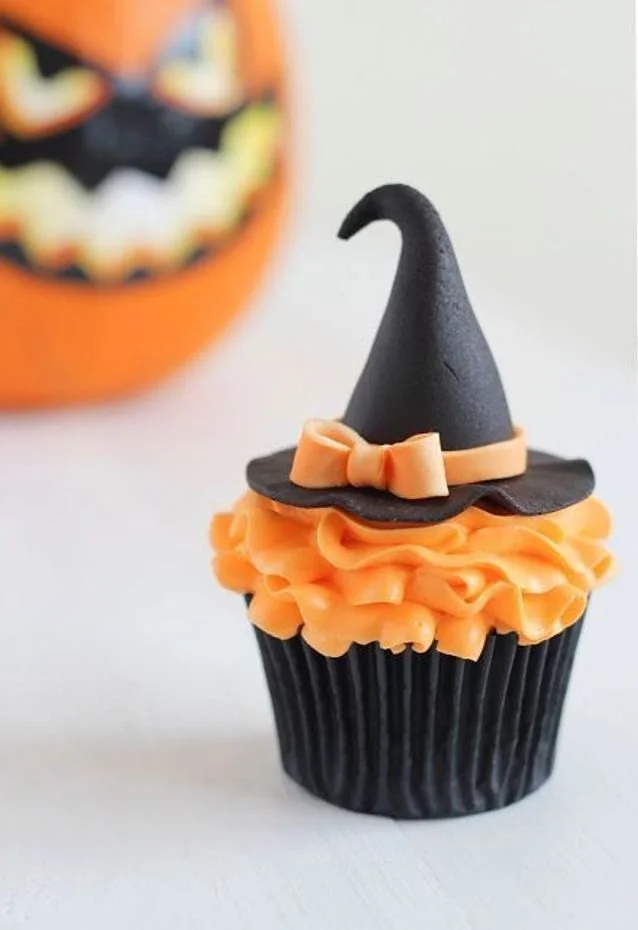 Recettes de cupcakes Halloween décorés pour une fête effrayante.