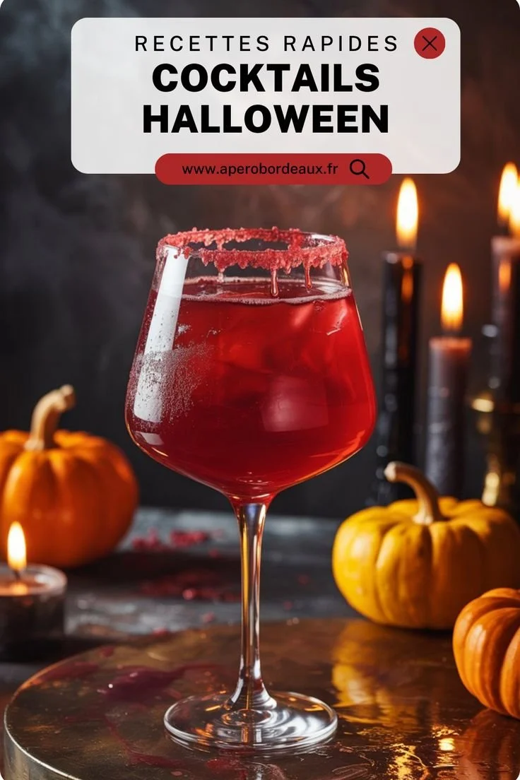 Recettes de cocktails Halloween colorés pour une fête festive