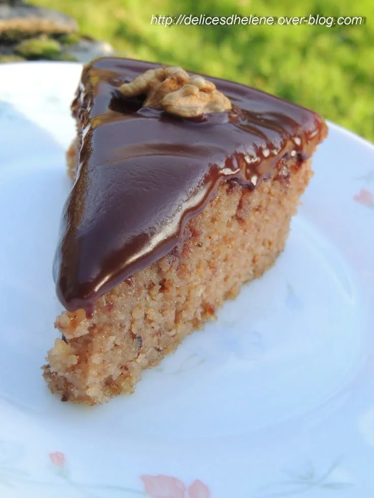 Fondant au chocolat aux noix, dessert maison gourmand d'Hélène