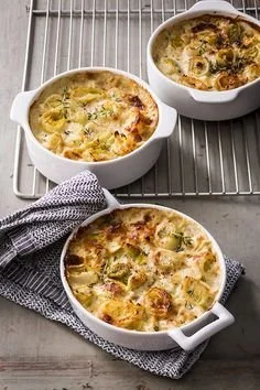 Gratin de poireaux au parmesan, plat savoureux et réconfortant