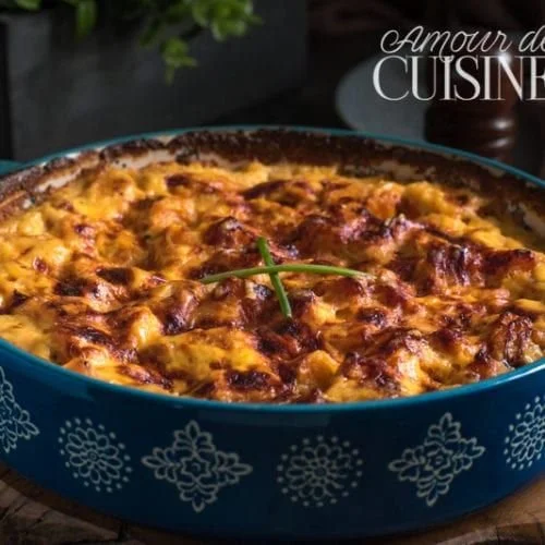 Gratin de potimarron facile et rapide, plat savoureux et réconfortant