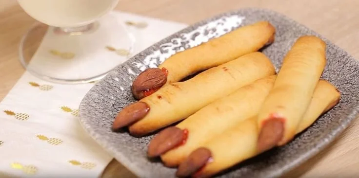 Recette de doigts de sorcières faciles et rapides pour Halloween