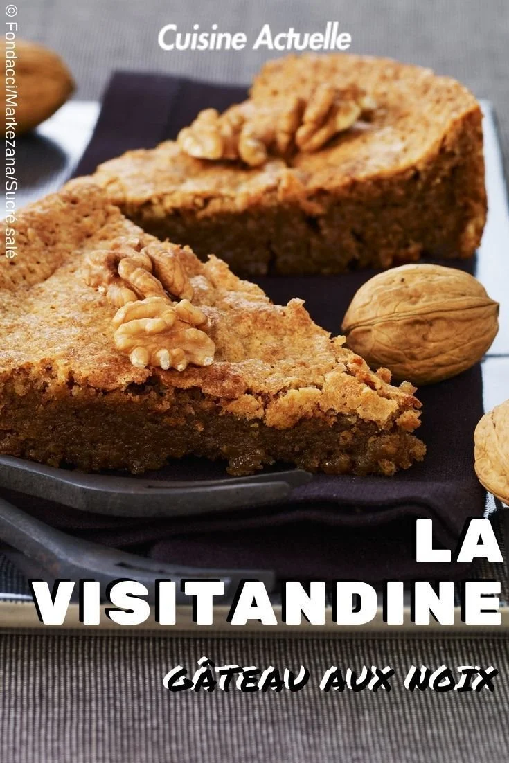 Visitez notre gâteau aux noix, la visitandine, une douceur irrésistible.
