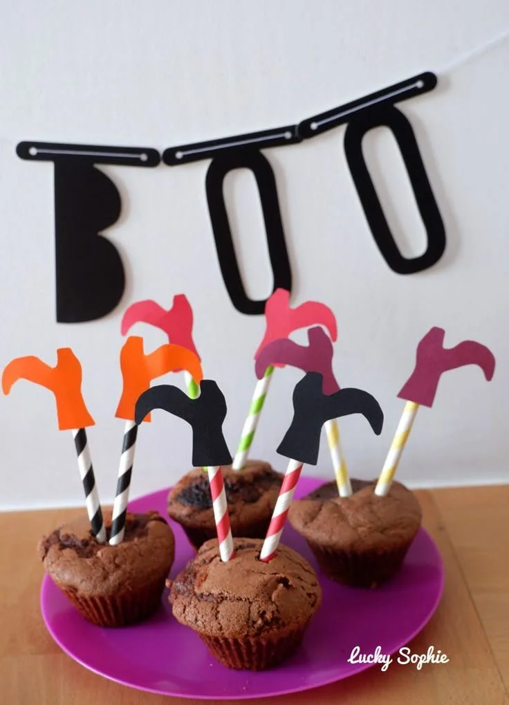 Mini gâteaux jambes de sorcières, un dessert festif pour Halloween
