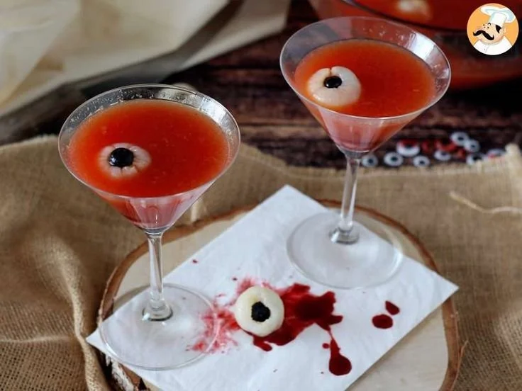 Recette de cocktail Halloween sanglant sans alcool parfaite pour vos apéritifs